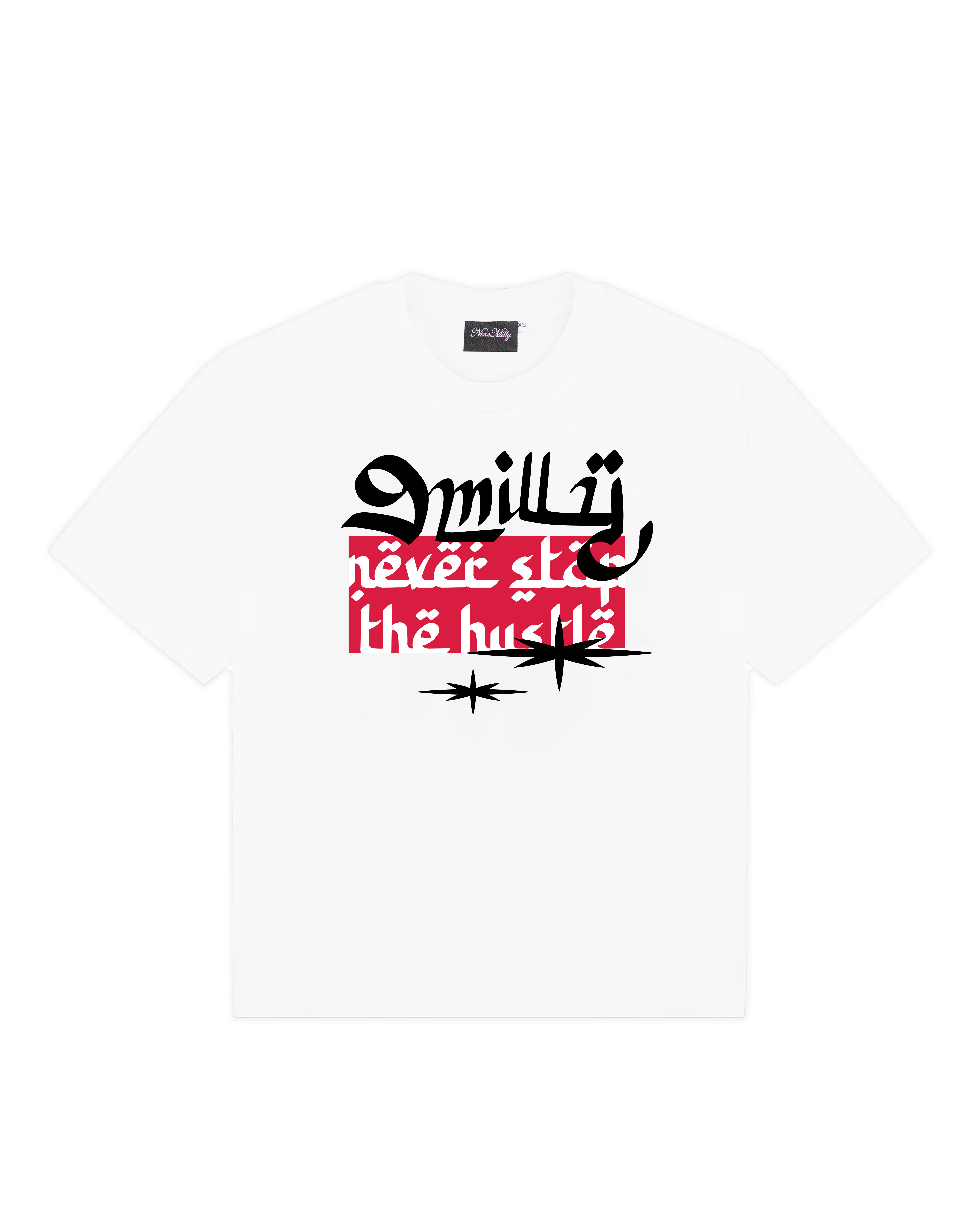 T-shirt biały arabic