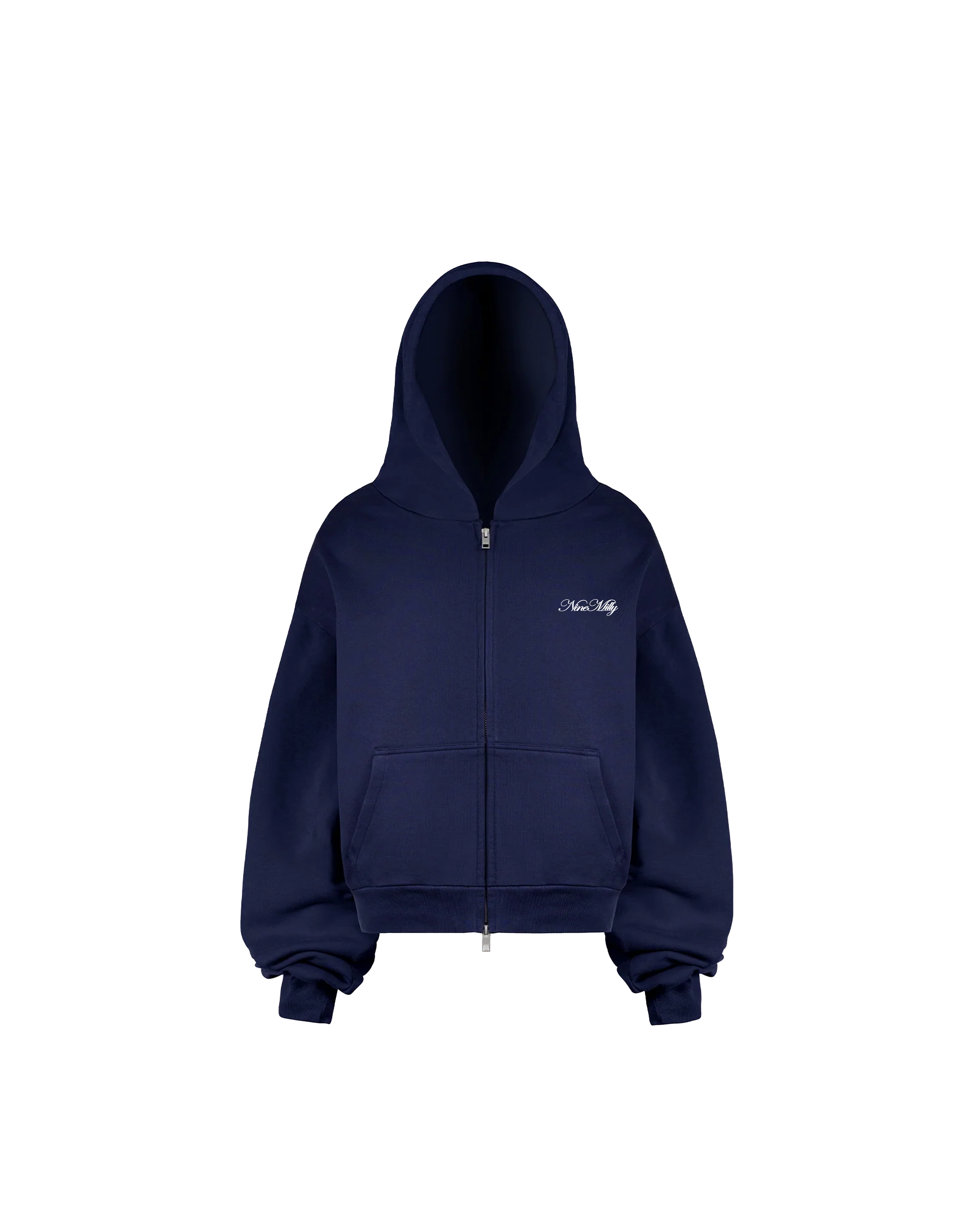 GRANATOWA BLUZA ZIP PREMIUM BASIC