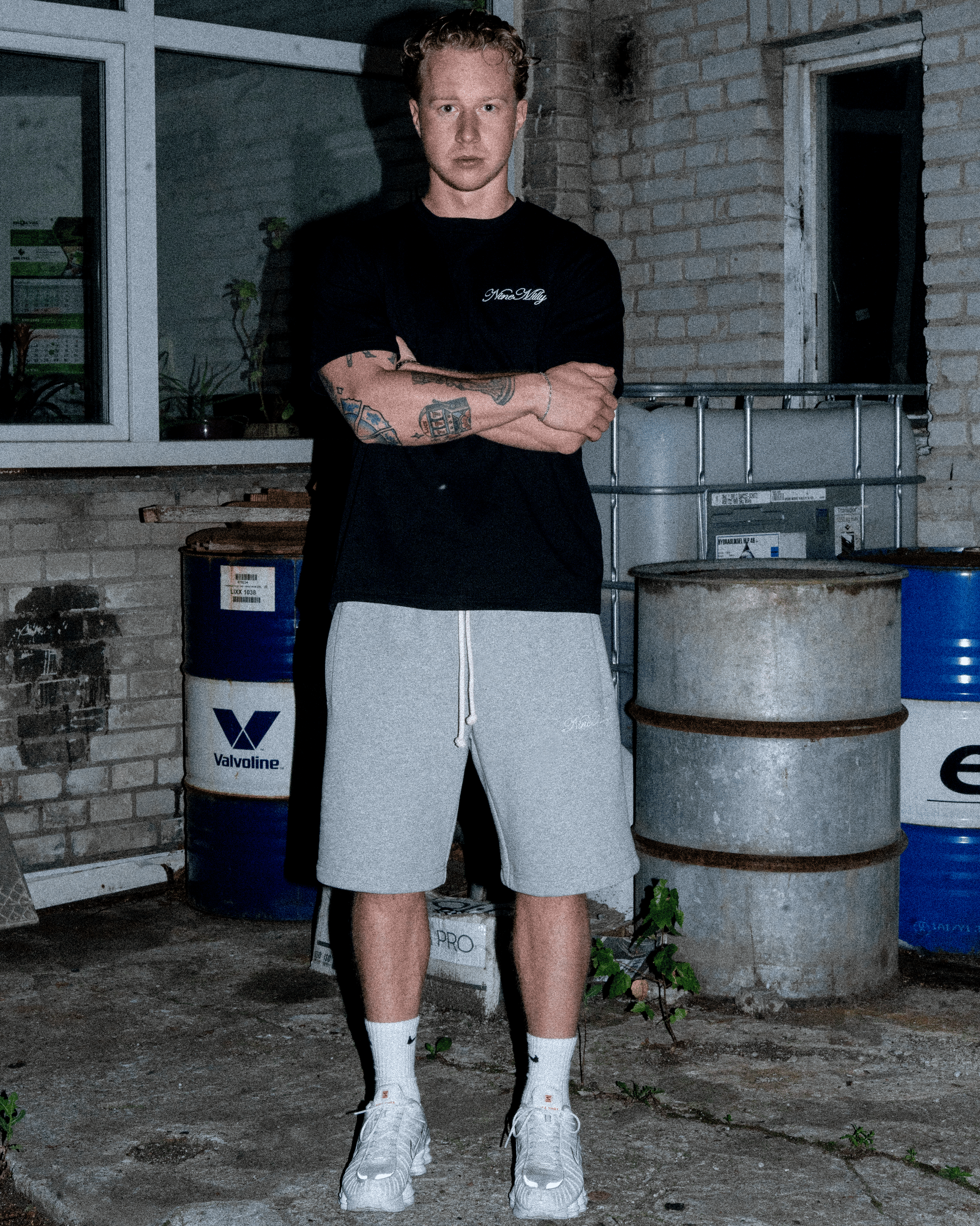 SZARE SPODENKI PREMIUM BASIC