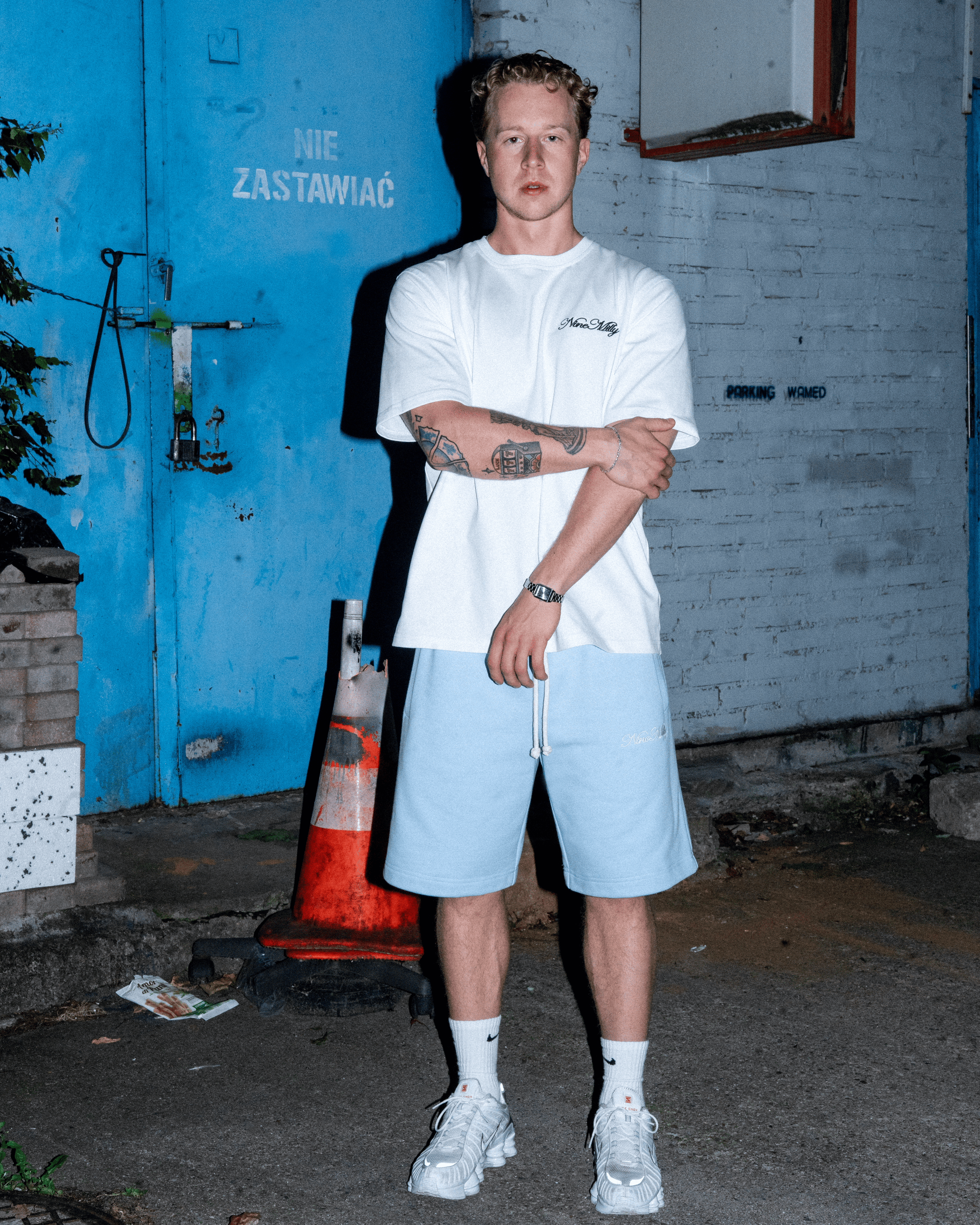 SPODENKI BABY BLUE PREMIUM BASIC