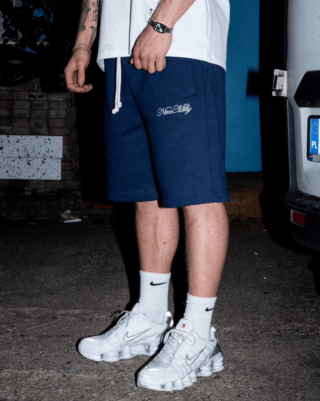 SPODENKI GRANATOWE PREMIUM BASIC