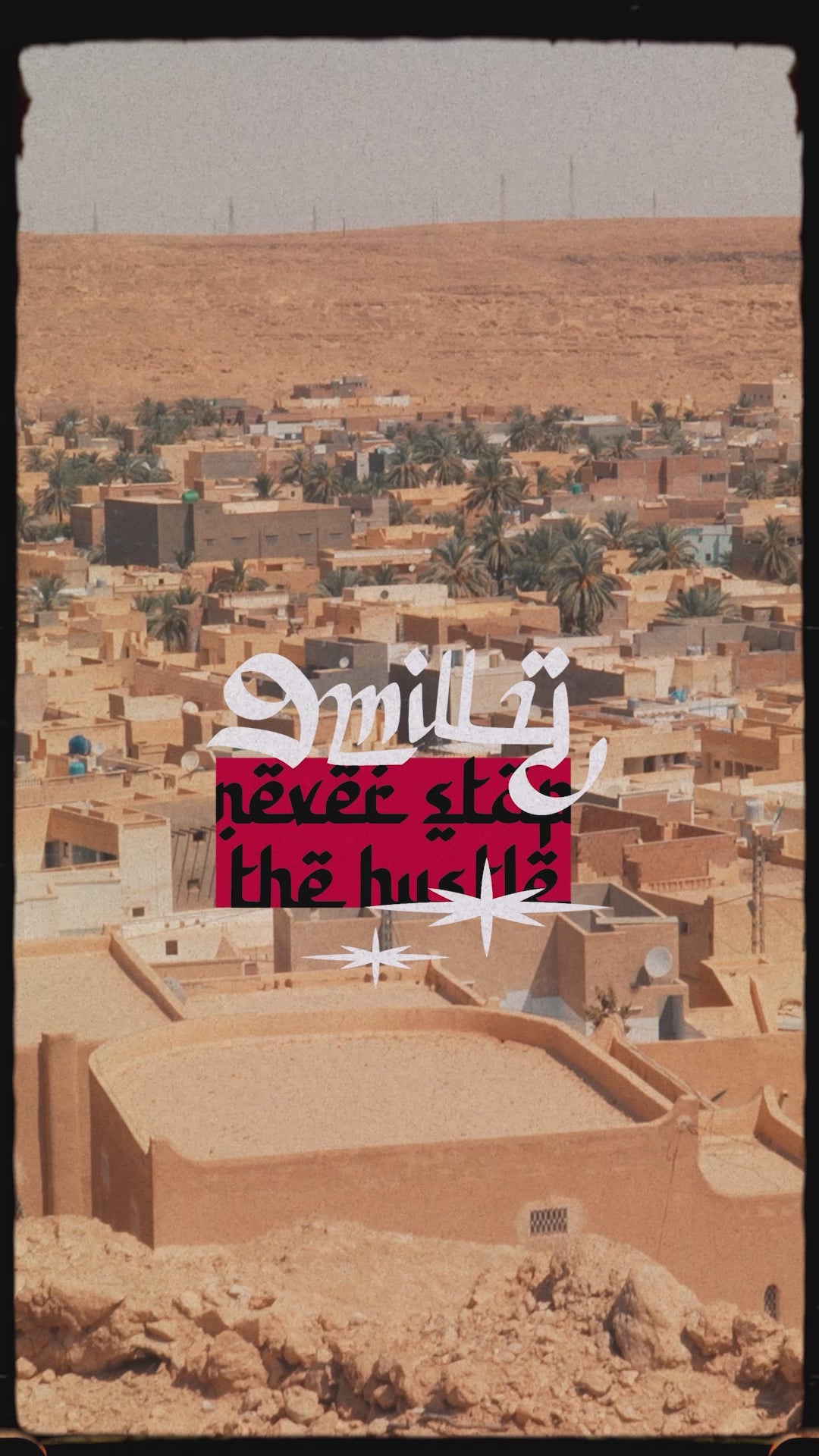 T-shirt biały arabic